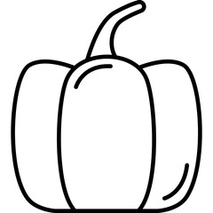 Vegetable Line Icon