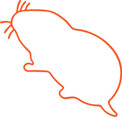 Mouse  simple icon. Vector ICON all icon Viktor
