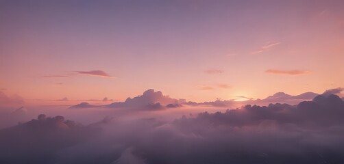 Fototapeta premium Serene sky gradient, ethereal glow, subtle texture, design, ambient, dreamy