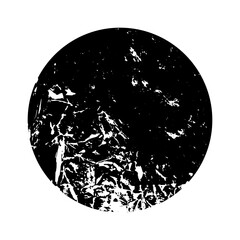 Grunge Stamp Textures Set with Rough Shapes, Splatter, and Brush Strokes for Vintage Labels, Stickers, and Frames
