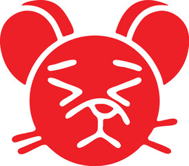 Mouse  simple icon. Vector ICON all icon Viktor
