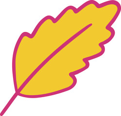 Flower Icon Design PNG – Elegant Floral Symbol with Transparent Background, Simple Flower Illustration