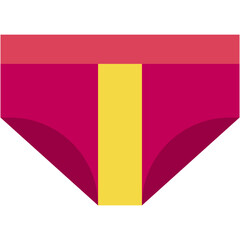 Vector Icon Underwear, Clothes, Knickers, Underpants, Panties