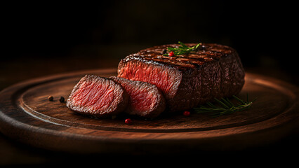 appetizing steak beef meat 