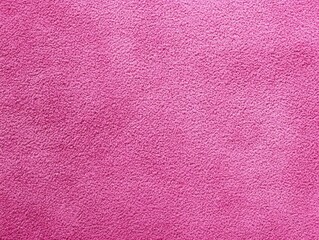 Fototapeta premium Close up of pink fleece fabric texture showing soft pile in full frame studio shot for backgrounds and design elements