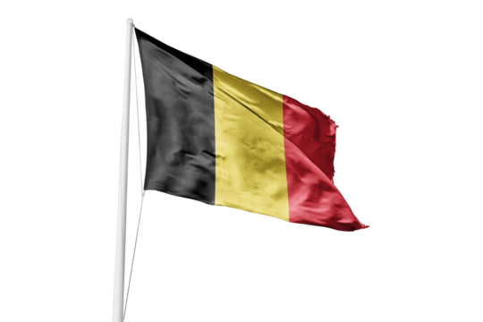 Flag of Belgium - Powered by Adobe