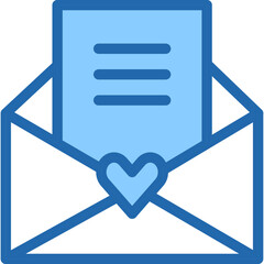 Vector Icon Love Letter, Romantic, Love, Love Message, Heart beating