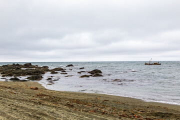 Cape Acute. South Sakhalin, Russia