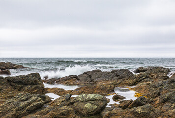 Cape Acute. South Sakhalin, Russia