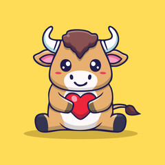 adorable and cute buffalo
