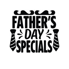 Father's Day Typography.