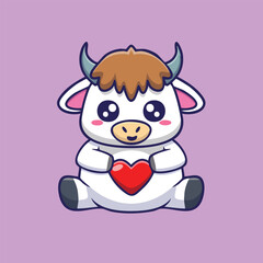 adorable and cute buffalo