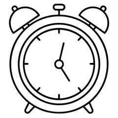 目覚まし時計のアイコン / Alarm clock icon