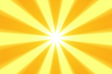Obraz premium yellow sunburst background with rays