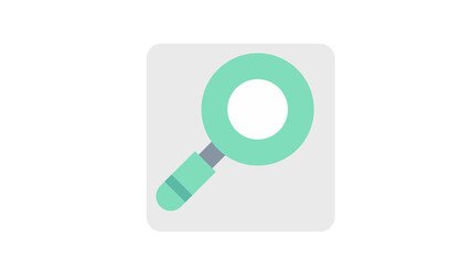 Search Icon - Mint Green