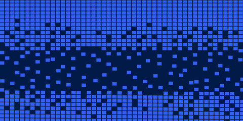 Triangles Halftone Pattern Vector Abstract Geometric Technology Background. Triangular Half Tone Texture. Minimal Style Dynamic Tech Wallpaper