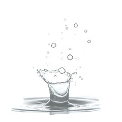 Drops of Water Transparent Background