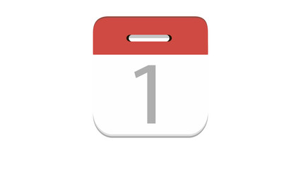 Calendar Icon - Day One