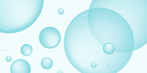 3D ball abstract Background. Soft Gradient with minimal bounce ball with shadow and light effect. Realistic 3d bubble background.