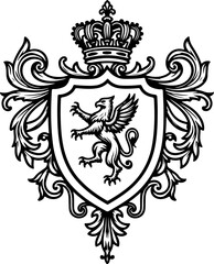 Griffin Heraldic Coat of Arms