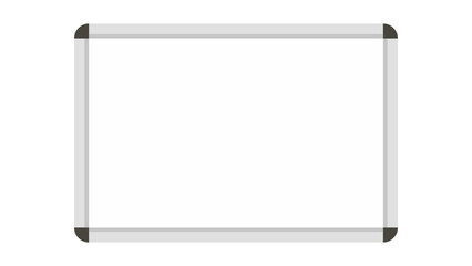 Blank White Board - Empty Space