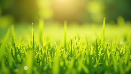Refreshing breeze blowing through tall grass in a field, sunlight dappled , open space, temperature