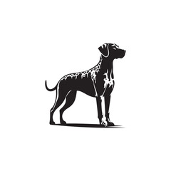 Catahoula Leopard Dog Silhouette – A striking outline of the unique and versatile breed, ideal for digital designs, pet-related artwork, merchandise, and breed-specific creations.
