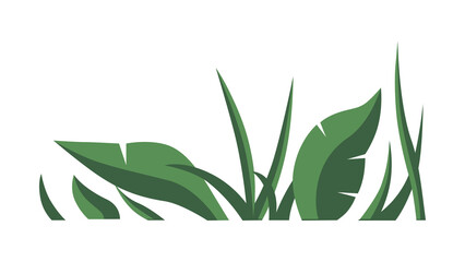 Tall Grass Silhouette