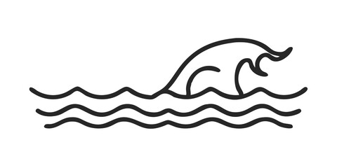 Nature’s Power in Motion, Marine Wave Artwork
