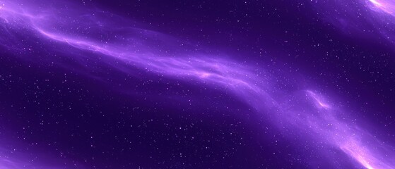 Obraz premium A breathtaking purple nebula filled with shimmering stars capturing the essence of space