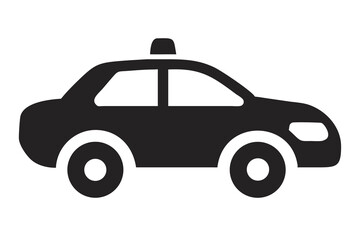 Fototapeta premium Rugged Truck Icon, Pickup Car Profile, Automotive Vehicle Art