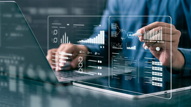 AI-driven data analytics enables business professionals to analyze financial information, big data, and complex performance metrics using advanced, innovative technologies.