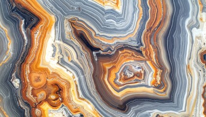 Dynamic agate stone patterns nature abstract photography close-up geological beauty