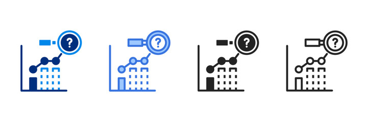 Forecast  Icon Set Multiple Style Vector Illustration 