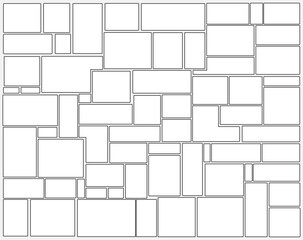 Fantasy Brick Wall Texture Seamless EPS Vector Background
This high-resolution EPS fantasy wall design features a seamless brick texture with a blend of ancient stone and retro architectural elements