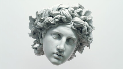 Aphrodite Marble Head &ndash; Classical Greek Aesthetic