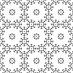 Mosaik seamless pattern. Modern outline shape geometric  pattern. 