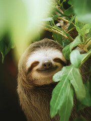 기분 좋은 나무늘보