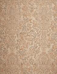 Intricate damask pattern, soft vintage hues, elegant floral details, seamless, graphics, subtle