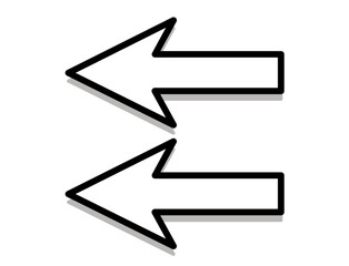 Arrow Icons 16 : arrow, icon, direction, vector, symbol, sign, choosing, path, collection, web site