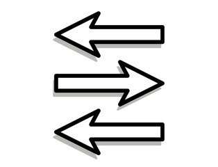 Arrow Icons 20 : arrow, icon, direction, vector, symbol, sign, choosing, path, collection, web site