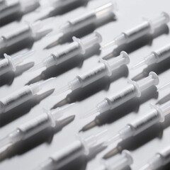 Pipette on a white background