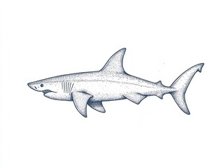 Obraz premium great white shark