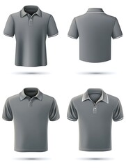 Grey Polo: A Textured Study