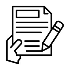 take it document single icon