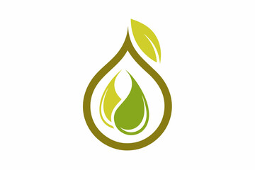 drop of oil vector illustration 