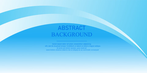 Blue stripes line wave abstract background for backdrop or presentation. vector