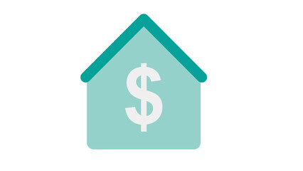 House with Dollar Sign Icon