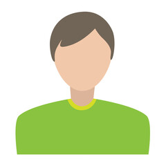 Simple Portrait Illustration - Man