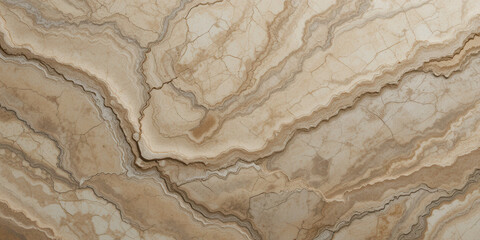 Obraz premium Elegant marble texture features cracked lines and organic patterns in polished stone surface